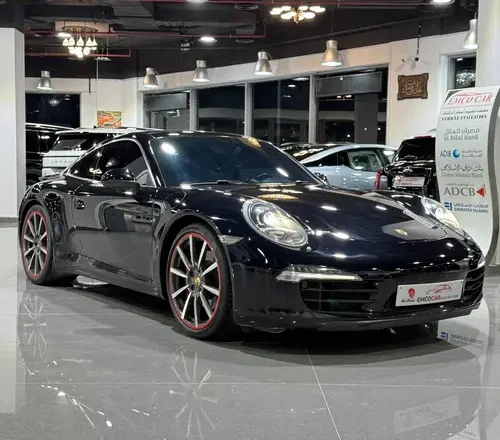 porsche 911 carrera S in emco cars showroom in abu dhabi