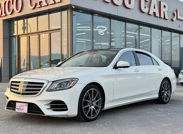 mercedes s560 2019 in emco cars showroom abu dhabi