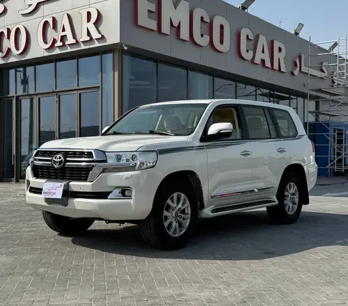 land cruiser GXR at emco cars showroom abu dhabi