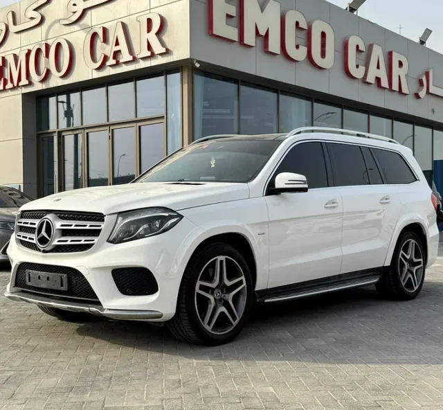 mercedes gls400 at emco cars showroom abu dhabi