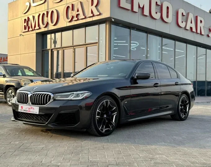 bmw 530i in emco cars showroom