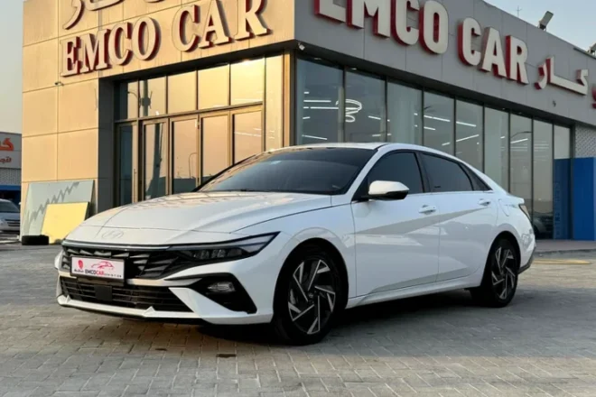 hyundai elantra 2025 for sale abu dhabi at emco cars used cars showroom