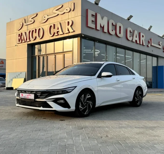 hyundai elantra 2025 for sale abu dhabi at emco cars used cars showroom