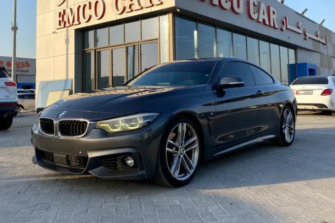 BMW 430I FOR SALE AT EMCO CARS BEST USED CARS DEALERSHIP IN ABU DHABI. Used cars dealer in uae.