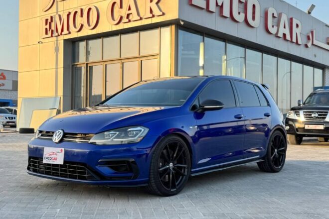 volkswagen golf r for sale in abu dhabi at emco cars used cars dealership.