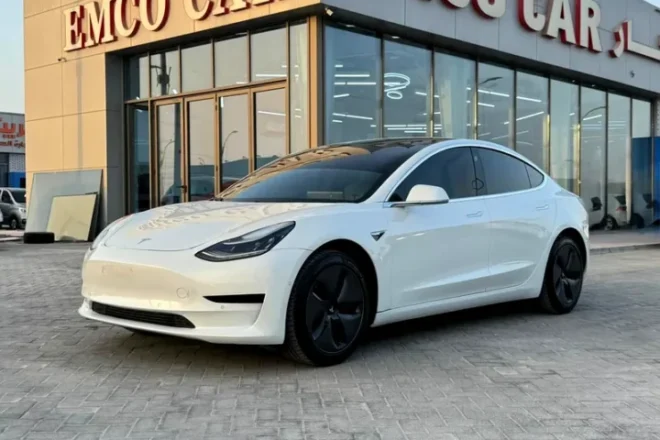 tesla model 3 2020 at emco cars used cars dealership