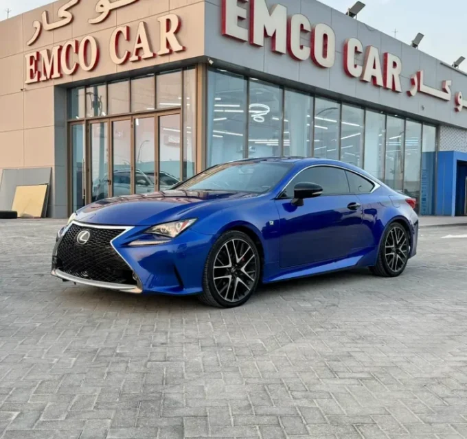 lexus rc 300 for sale in abu dhabi at emco cars showroom