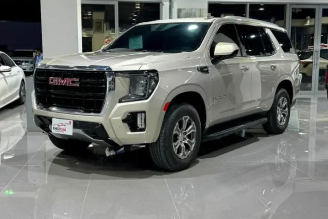 GMC yukon SLE 2022 abu dhabi emco cars best used car showroom