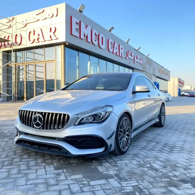 Mercedes CLA250 for sale in Abu Dhabi at Emco Cars best used Cars Dealership