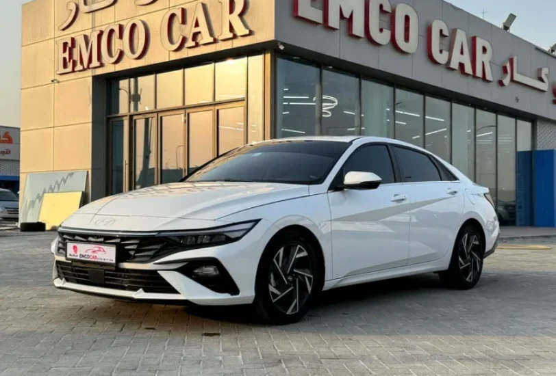 hyundai elantra 2025 for sale abu dhabi at emco cars used cars showroom