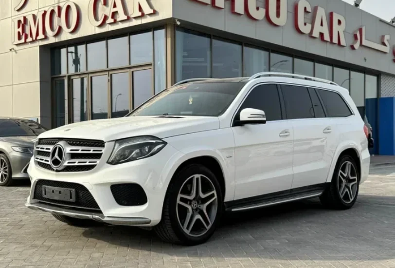mercedes gls400 at emco cars showroom abu dhabi