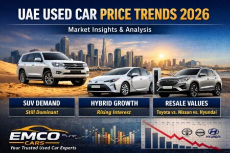 uae used cars price trends 2026 by emco cars