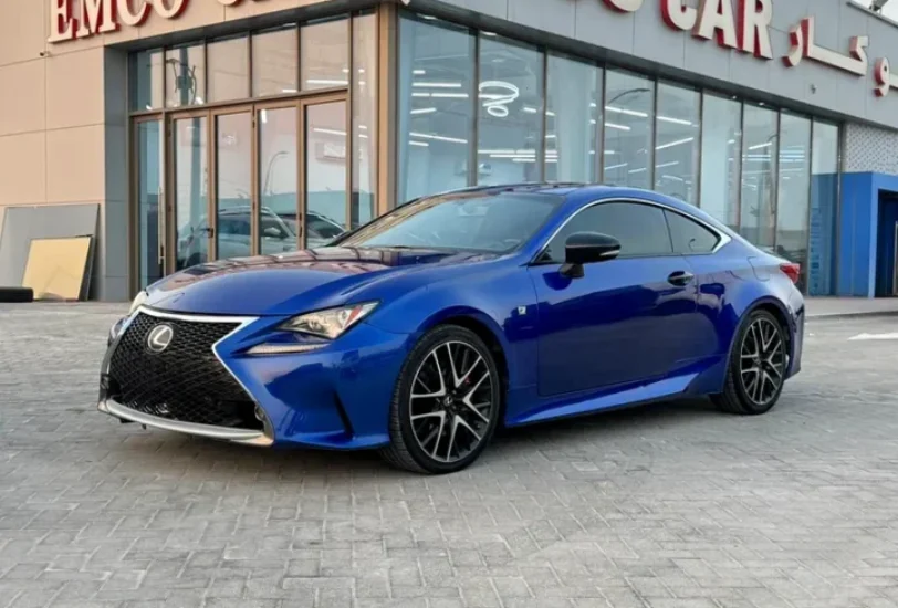 lexus rc 300 for sale in abu dhabi at emco cars showroom