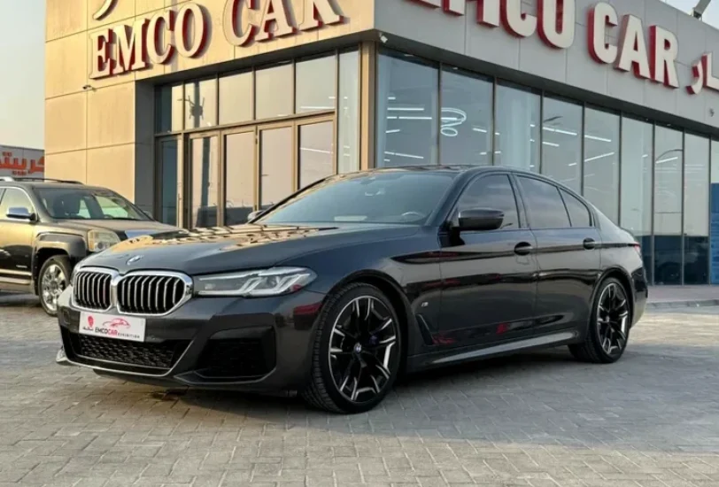 bmw 530i in emco cars showroom