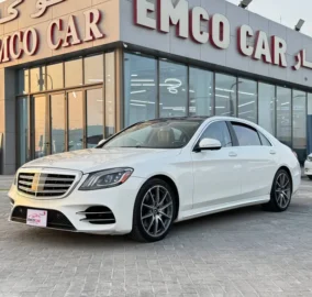 mercedes s560 2019 in emco cars showroom abu dhabi