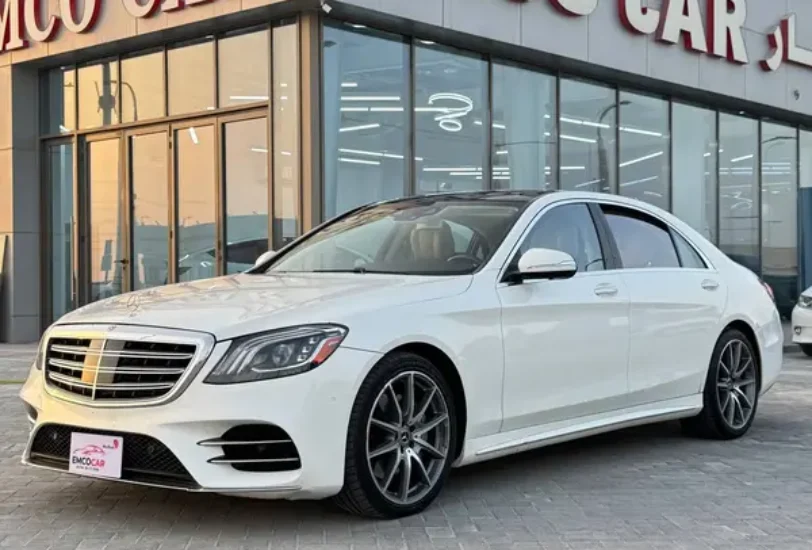 mercedes s560 2019 in emco cars showroom abu dhabi