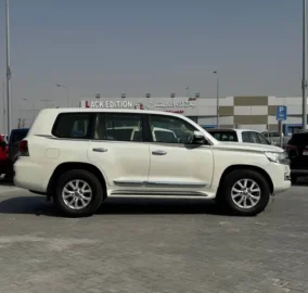 toyota land cruiser GXR at emco cars showroom abu dhabi